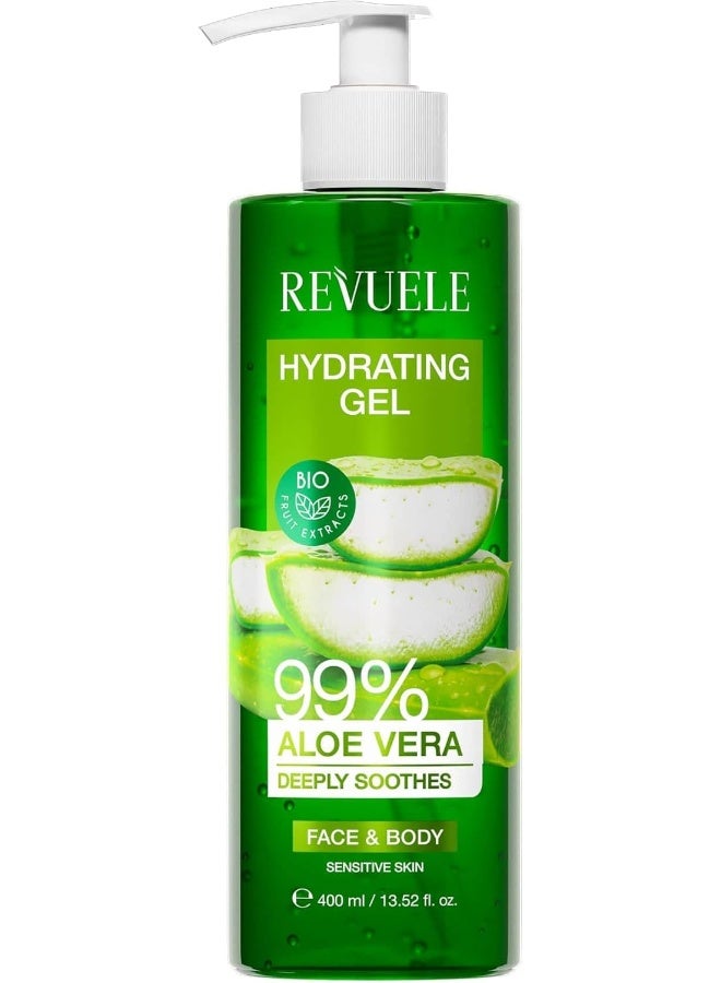 REVUELE Hydrating Gel Aloe Vera 99% 400 Ml