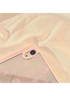 Generic Mirror Pink Pink Cat For IPad2022 Protective Case 11 Inch Flat Tri-fold Air4/air5 6-Color:Pink-Applicable Models:iPad Pro 2018 Version Full Screen ( 11inch )  - Image 3