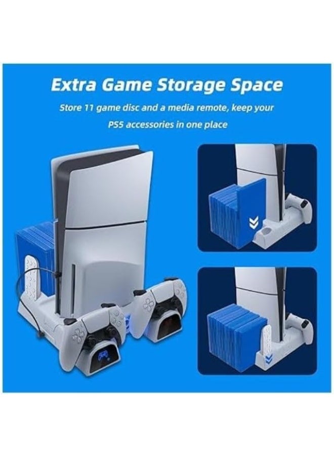 Dobe Multi-Function Cooling Charging Dock for PlayStation 5 and PS5 Slim TP5-3532D - Image 5