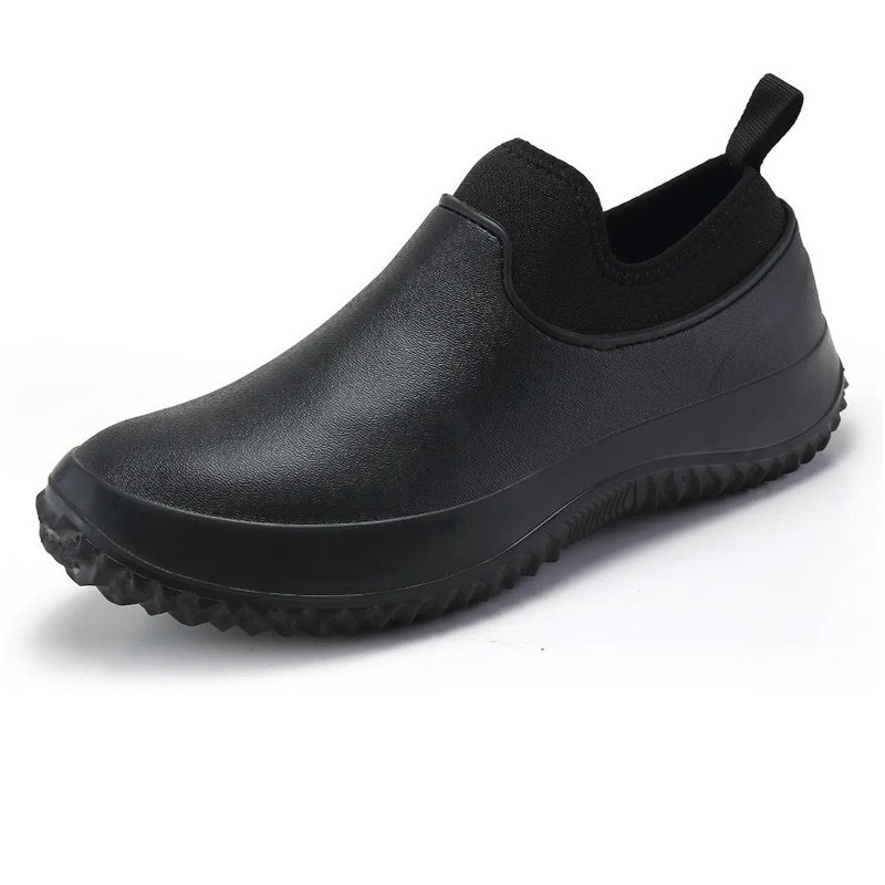 Plus Size Men'S Shoes 454647 Kitchen Special Shoes Men'S Waterproof Anti-Slip Work Shoes Work Car Wash Rain Boots Chef Rubber Shoes - Image 3