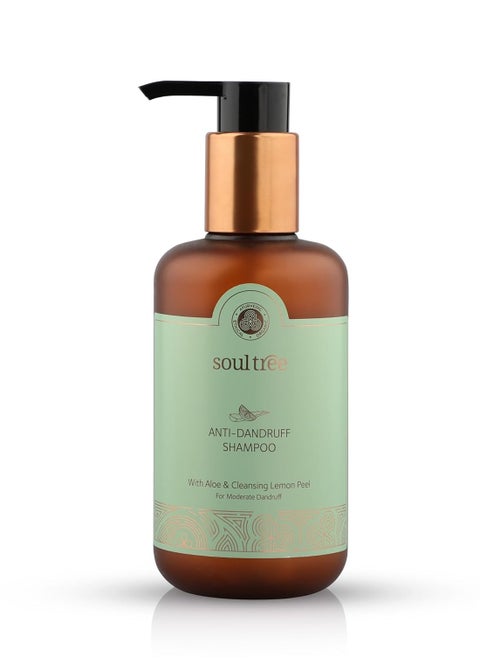 SoulTree Anti Dandruff Shampoo With Aloe Cleansing Lemon Peel For Moderate Dandruff 250ml