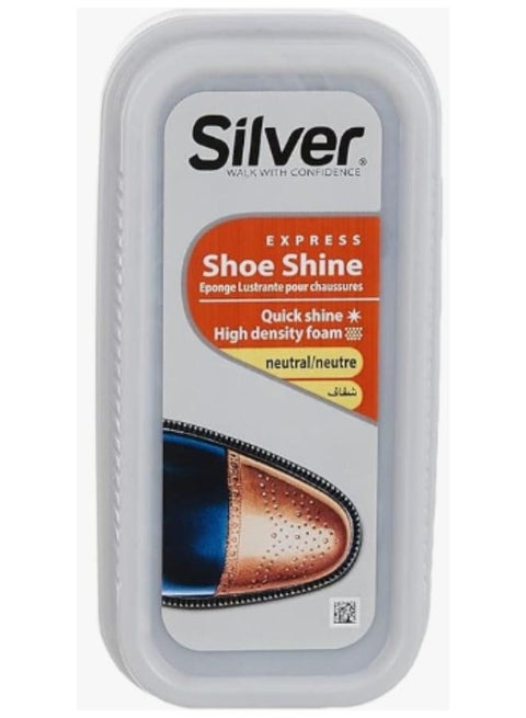 Express Clear Shoe Shine Sponge.