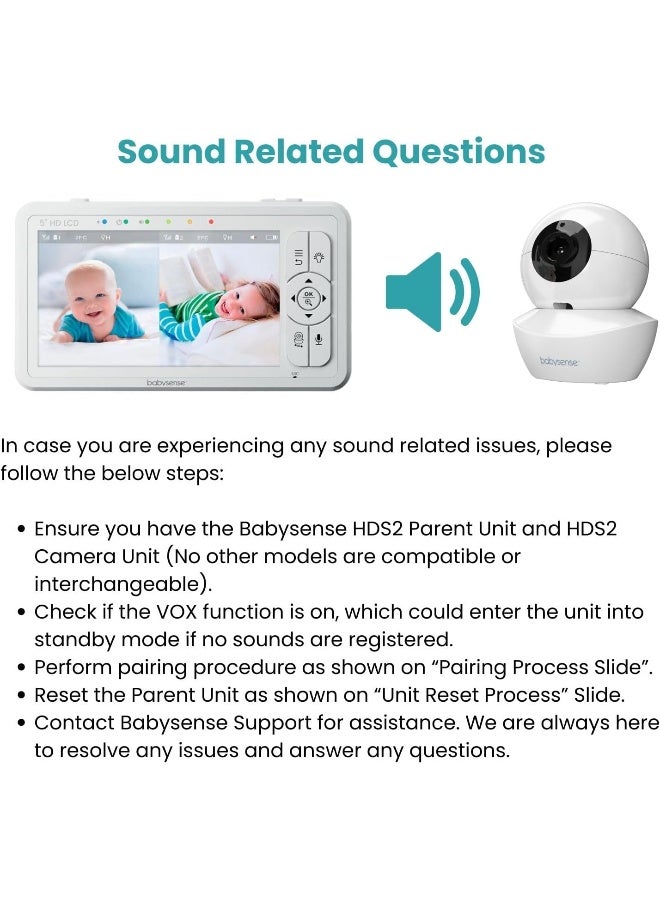 Babysense HD S2 Baby Video Monitor - Image 4