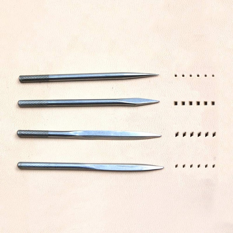 OWDEN Professional Leather Tool,4 in 1 awl Tool Set for leathercraft - Image 4