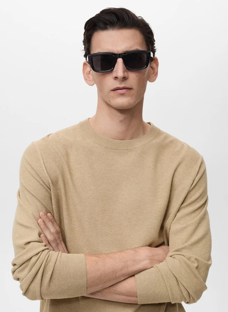 Mango Man Essential Crew Neck Sweater