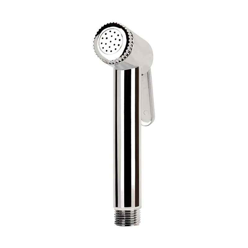 General Acrylonitrile Butadiene Styrene Glossy Finish Life Saga Health Faucet Hand Shower Head Silver Set of 2 - Image 4