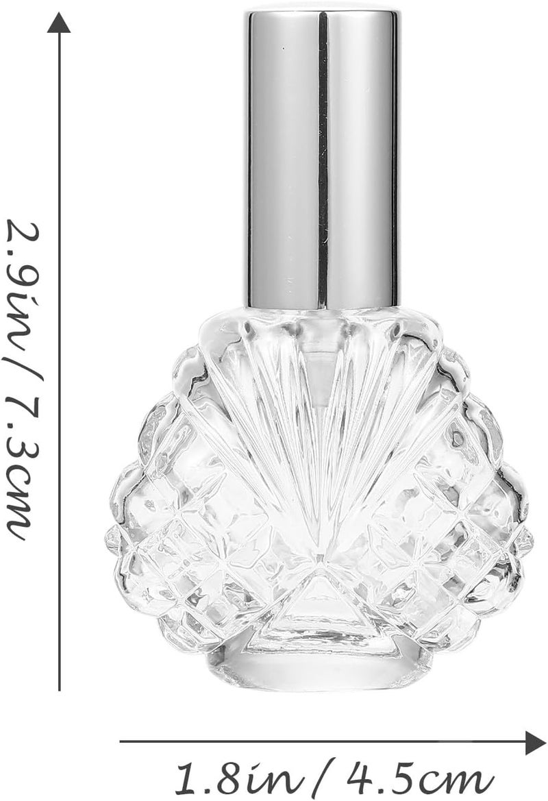 12 عبوة رذاذ عطر زجاجية محمولة سعة 15 مل قابلة لإعادة التعبئة للاستخدام أثناء السفر، مناسبة لتخزين العطور والزيوت العطرية - Image 2