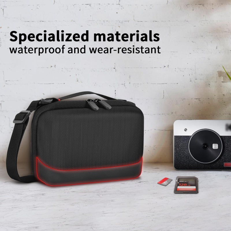 Tanmqin Canon Ivy 2 Mini Case Bag - Compatible with KODAK Step, Printomatic, Mini Shot 3 Retro, Smile, EKTAR H35, M3 Portable Photo Printer - Storage Holder for Accessories (Box Only) - Image 5