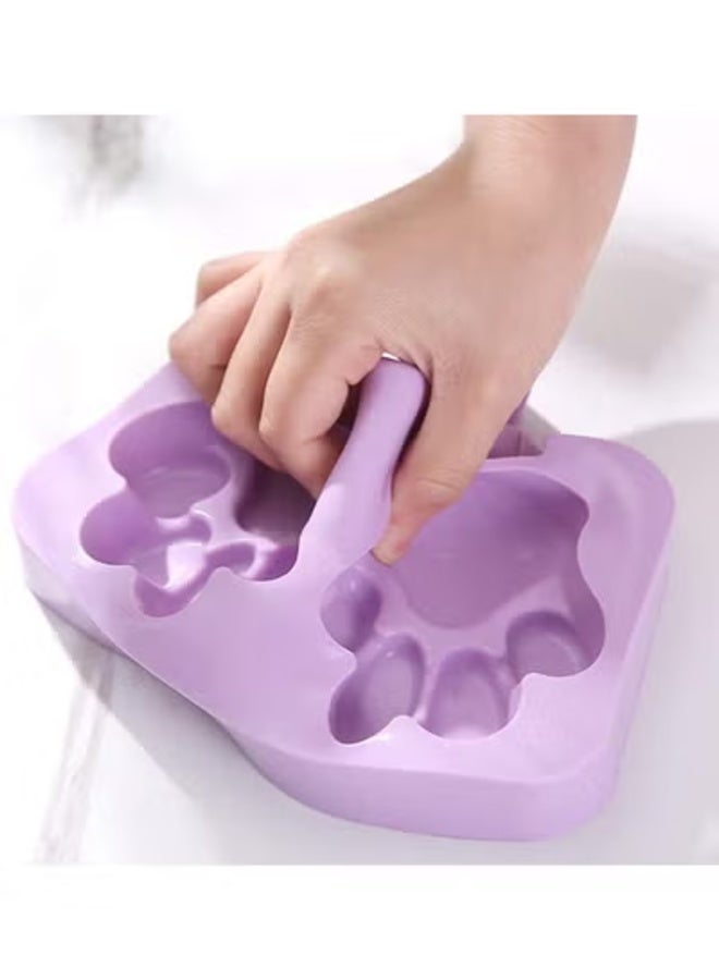 Silicone DIY Ice Cream Mold Freeze Popsicle Cartoon Mold Ice Cream Maker Tool - Image 3