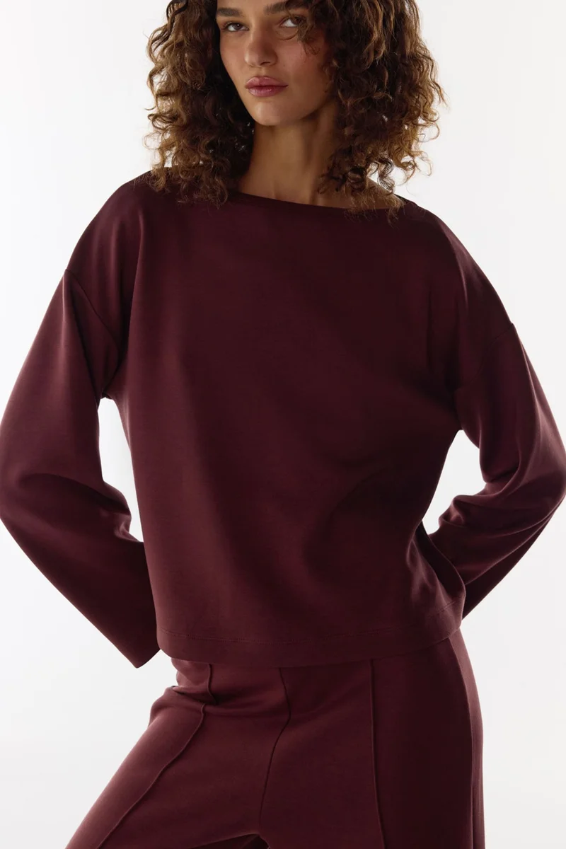بنتي PENTI Silky Touch Long Sleeve Top