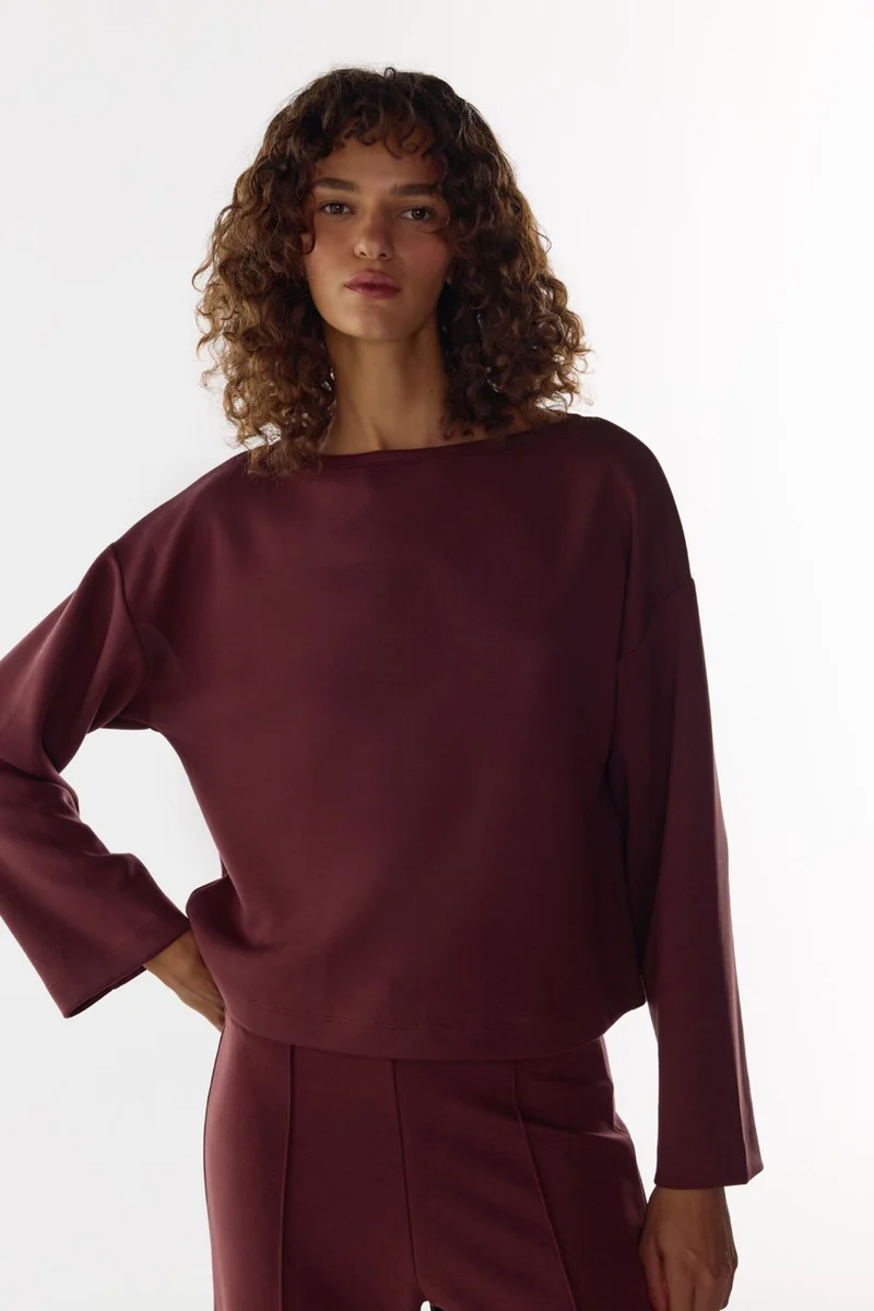 بنتي PENTI Silky Touch Long Sleeve Top