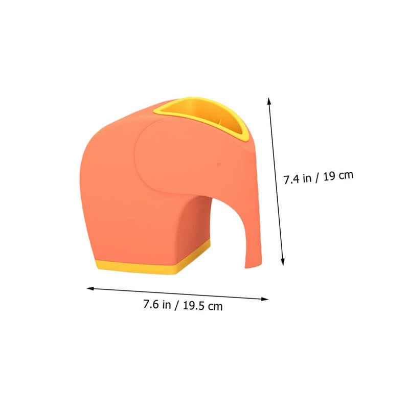 Cute Elephant Desktop Tissue Box Multi Purpose Storage Decorative Case For Home Office - Image 4
