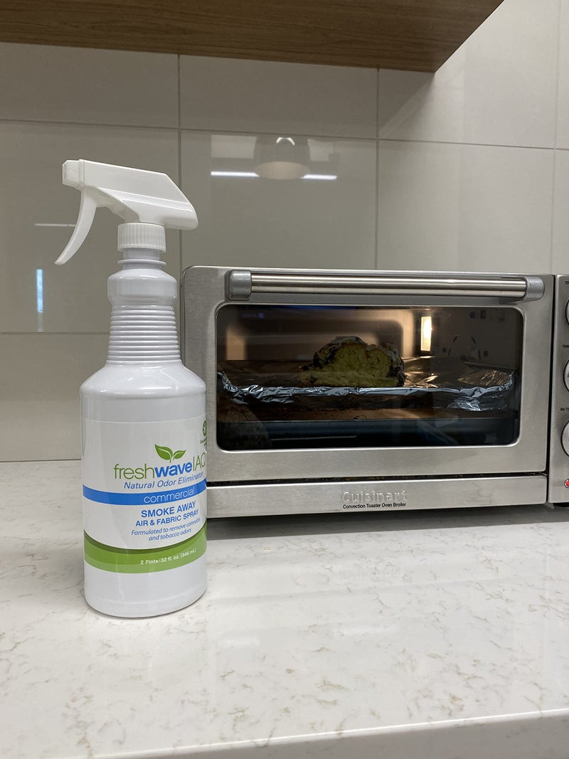 Fresh Wave IAQ Commercial Smoke Away Air & Fabric Spray, 32 Fl. Oz. | Great for Strong Odors | Safer Natural Ingredients | Odor Eliminator for Home or Large Commercial Areas - Image 4