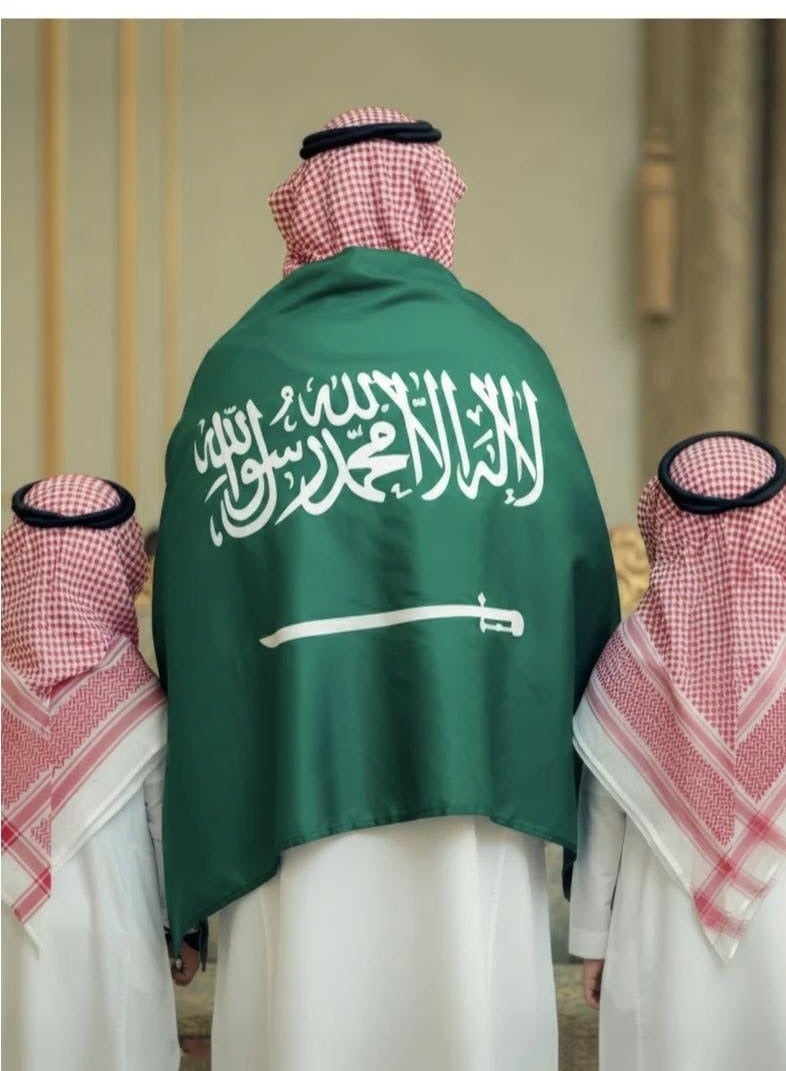 علم المملكة العربية السعودية كبير  60*90  - Image 3
