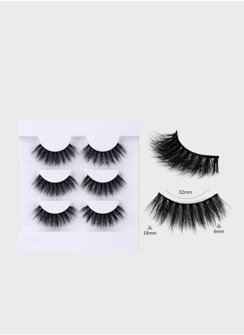 BEPHOLAN BEPHOLAN Super Volume Multi-layered Faux Mink-XMZ280