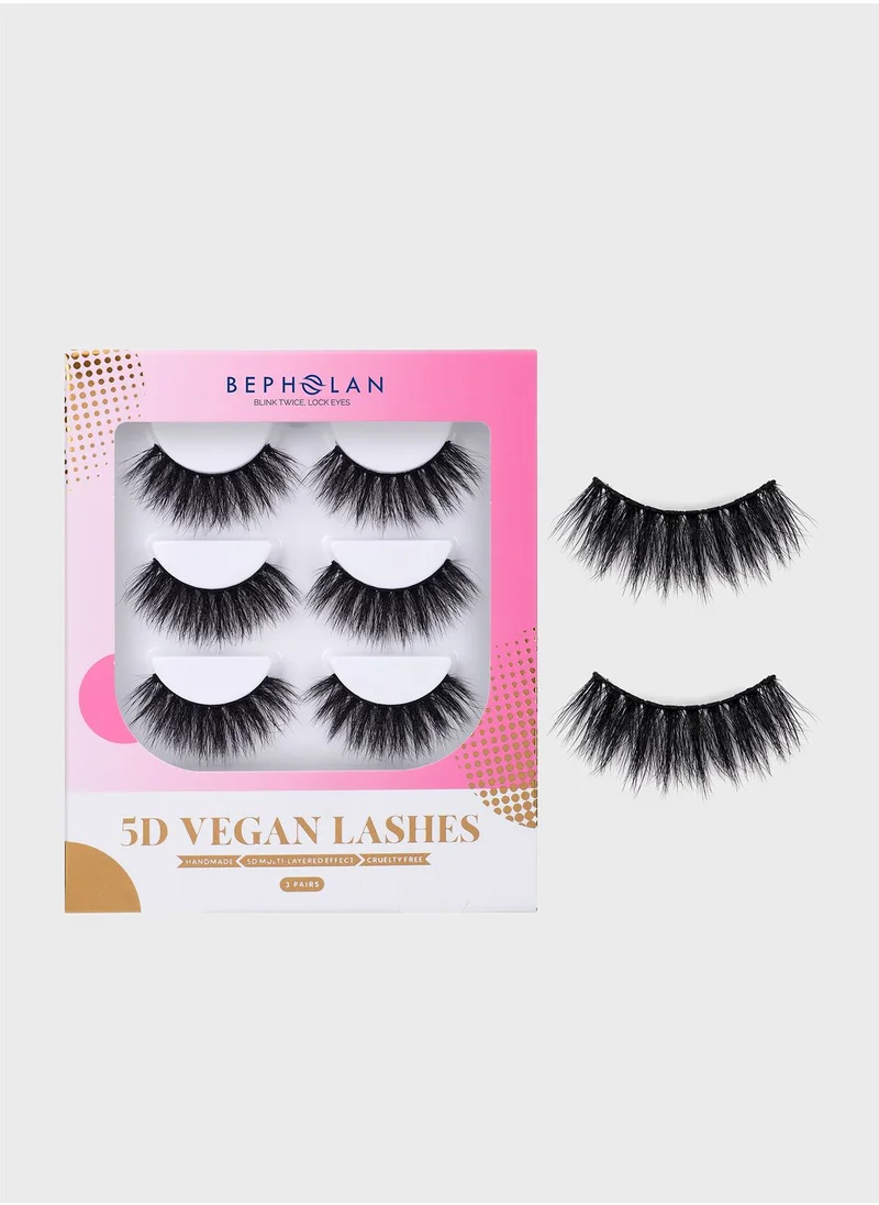 BEPHOLAN BEPHOLAN Super Volume Multi-layered Faux Mink-XMZ280