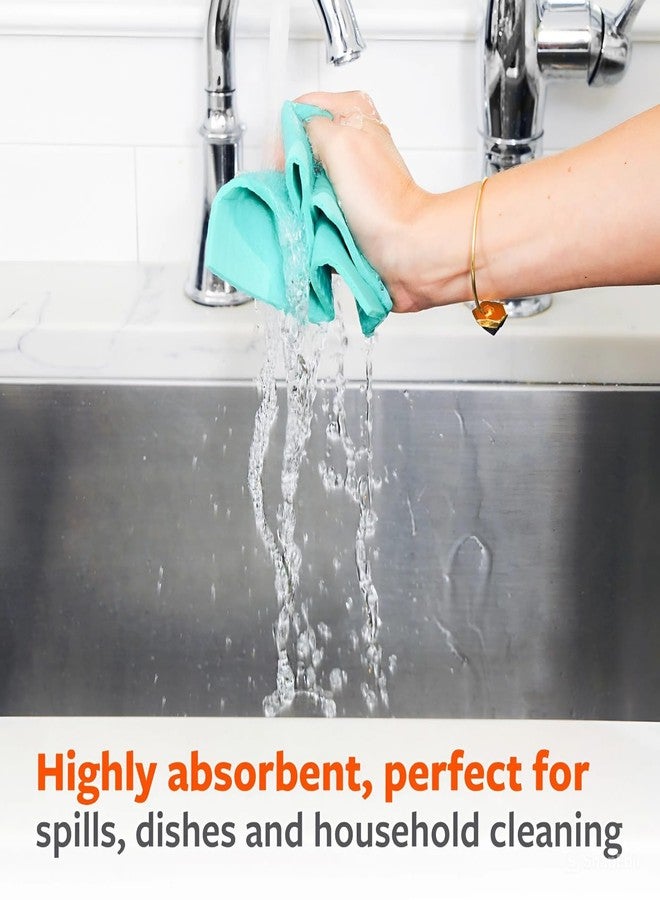 Full Circle Squeeze, Reusable Cellulose Sponge Cloths, 3-pack, Multicolor - Image 2