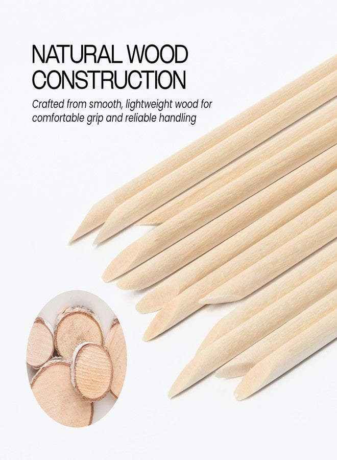 Pana Beauticom USA Base Bulk Cuticle Wood Stick Pusher Manicure 4.5" in Length (1,000 Pieces) - Image 4