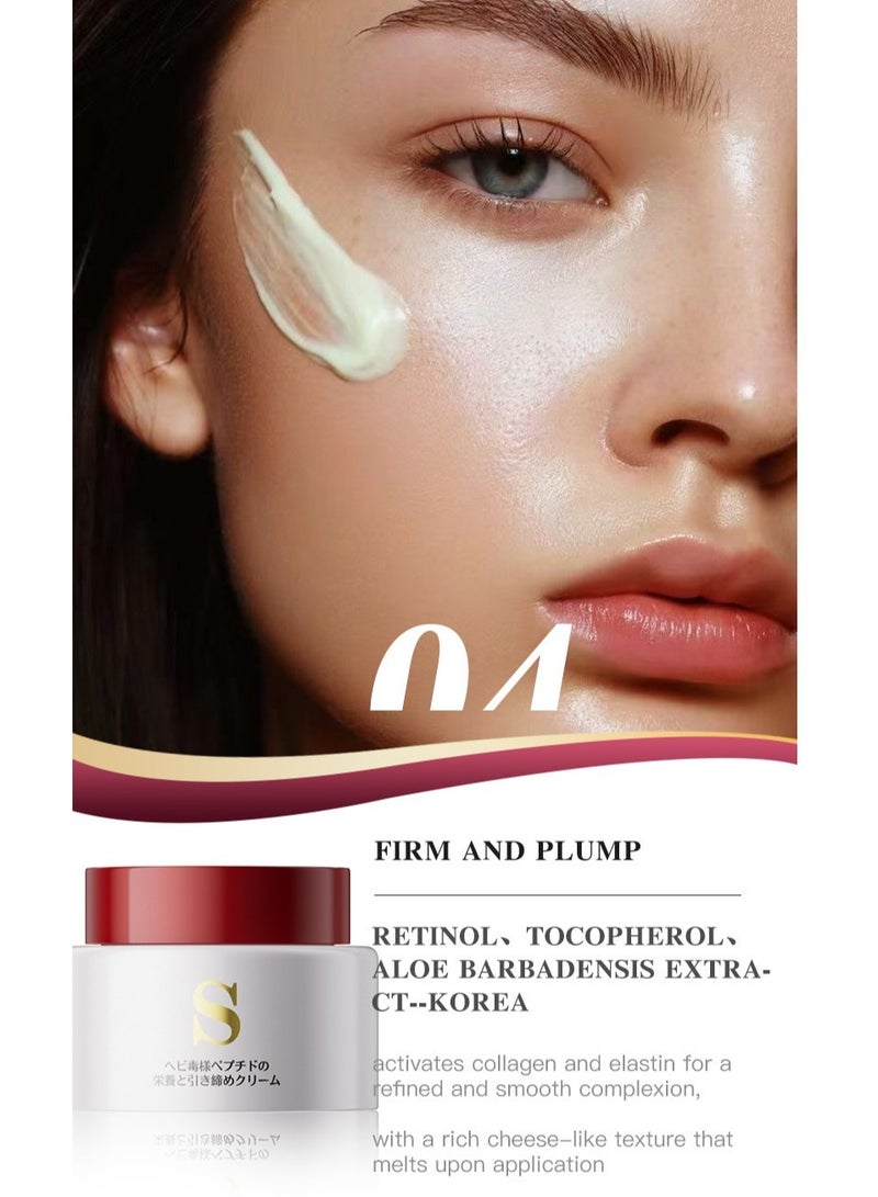 Kormesic Snake Peptide Face Cream 50g - Deep Nourishment & Hydration Lock - Image 4