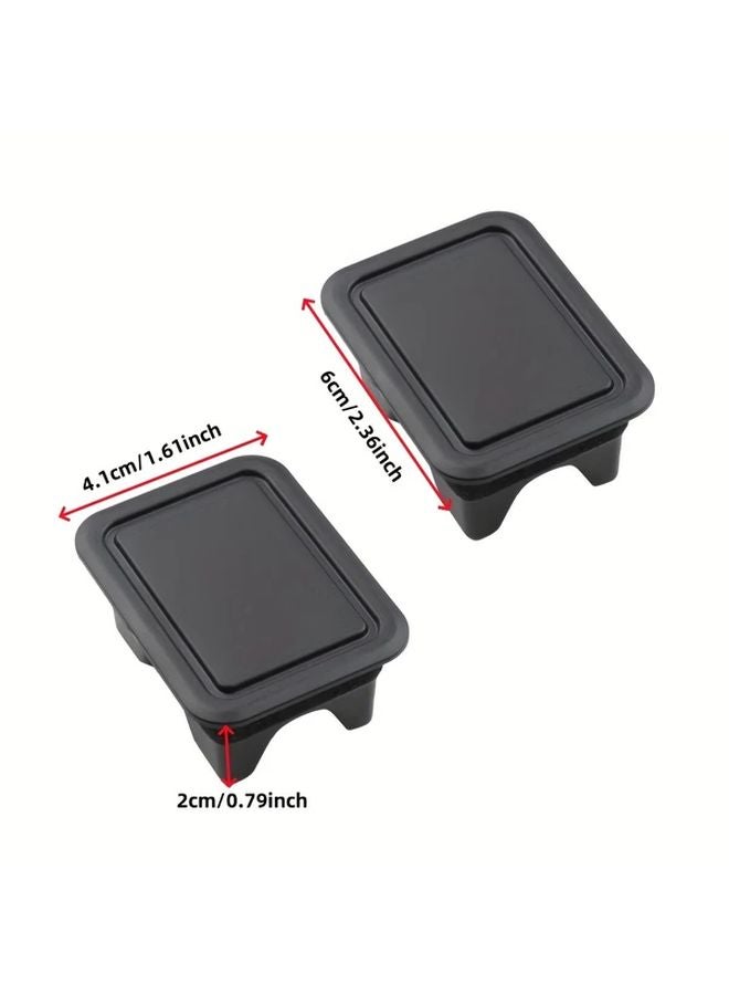 Black Bed Stake Pocket Covers for 1500 2500 3500 Models 2009 to 2018 Pack of 2 - Image 3