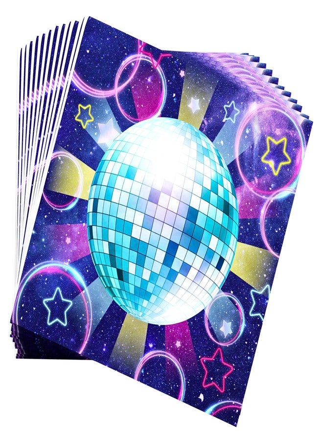 Blue Orchards Roller Skating Party Plates and Napkins (52 pieces for 20 Guests) - Roller Skating Party, 90s Party Supplies, Roller Skate Plates And Napkins, Skate Party Decorations For Girl - Image 5
