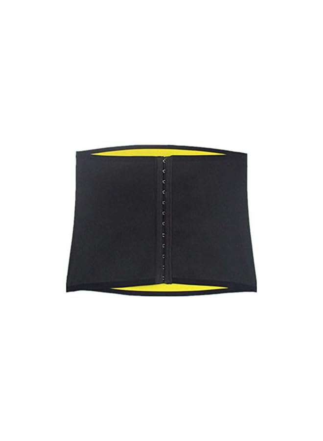 PROMASS Men'S Belt Neoprene Men'S Shaper Men'S Waist Trainer Corset Men'S Body Styling Belt Abdomen Slimming Belt Fitness Corset, Black - XL - Image 4