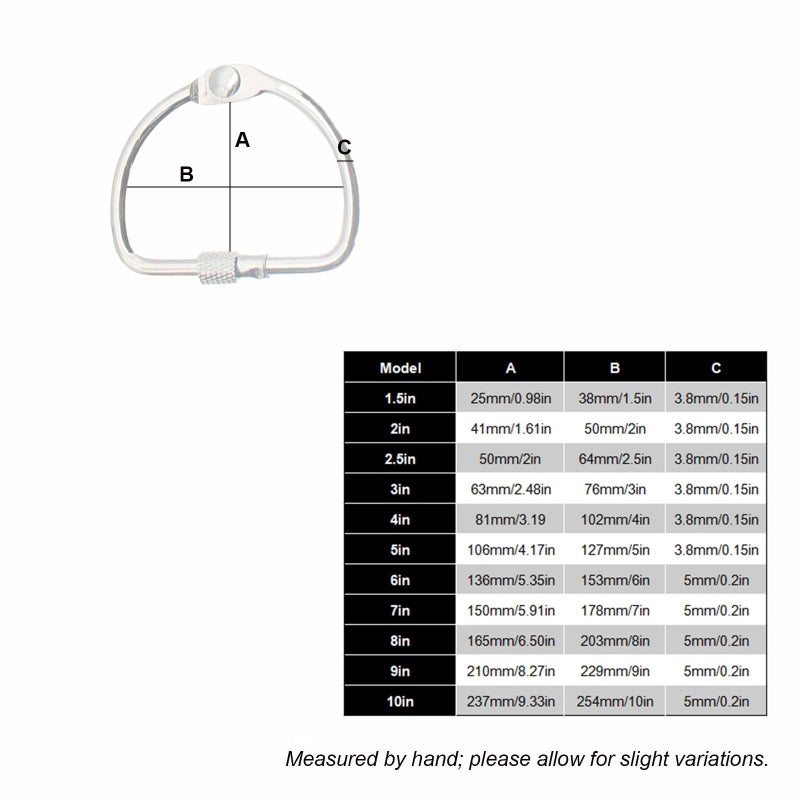 2 Pcs Nickel Plated Metal D Shaped Book Rings 9in For Key Organization Office Storage - Image 3