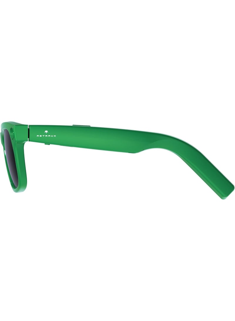 IMIKI AI Smart Glasses UV400 Sunglasses AI Translation Object Recognition Professional Optical Lens Video Recording 4GB Memory Long Standby (Green) - Image 3