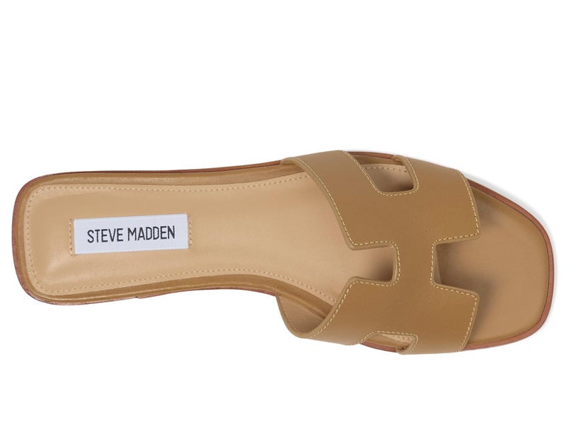 Steve Madden Women's Hadyn Sandal, Banana Leather, 9 - Image 2