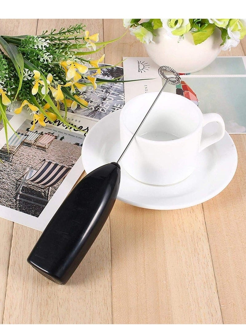 Original Milk Frother Handheld Foam Maker For Lattes - Whisk Drink Mixer For Coffee,Apply To Coffee, Cappuccino, Hot Chocolate,Durable Mini Drink Mixer - Image 3