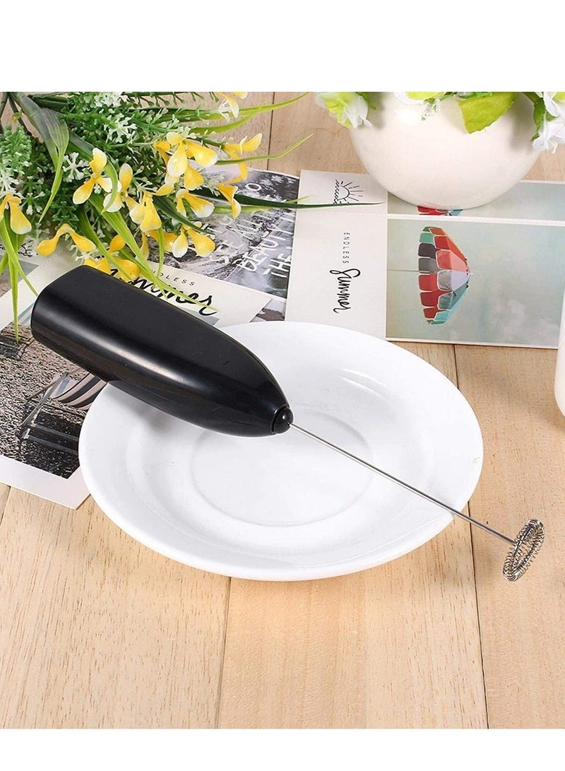 Original Milk Frother Handheld Foam Maker For Lattes - Whisk Drink Mixer For Coffee,Apply To Coffee, Cappuccino, Hot Chocolate,Durable Mini Drink Mixer - Image 2