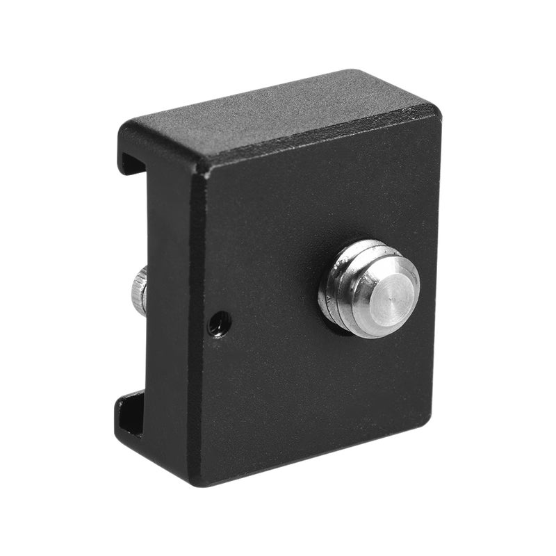 Cold Shoe Mount Adapter Base Bracket with 1/4" Mounting Screw for DSLR Camera Cage Flash LED Light Microphone(Pack of 1) - Image 3