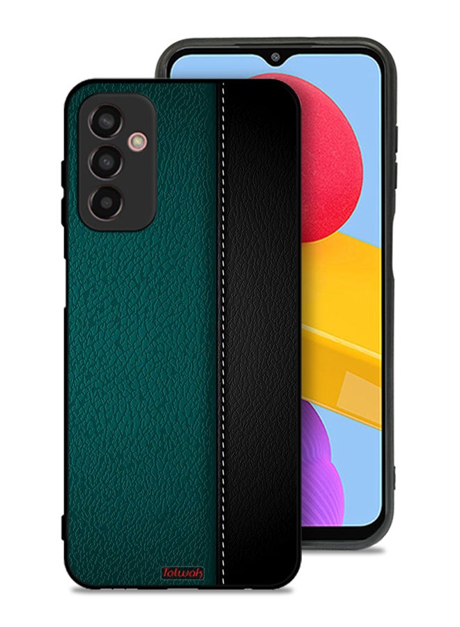 Tolwak Samsung Galaxy M13 Protective Case Cover Leather Pattern - Image 1