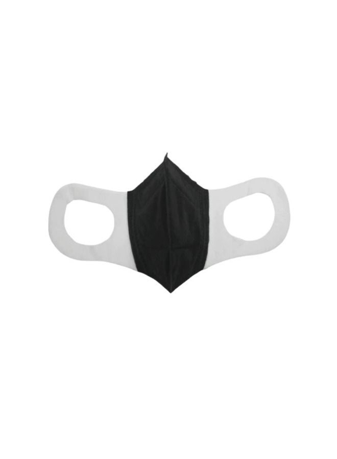 10 Pieces 3D Protective Face Mask Black - Image 2