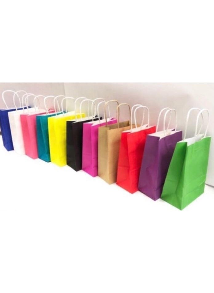 1001 Ambalaj - 1001 Packaging KRAFT PAPER BAG 25X12X31 CM KRAFT 25 PCS - Image 1