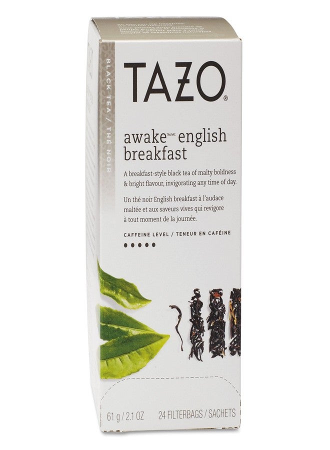 Tazo 500552 Tazo Awake English Breakfast Tea Bags 24/Box (20070) - Image 1