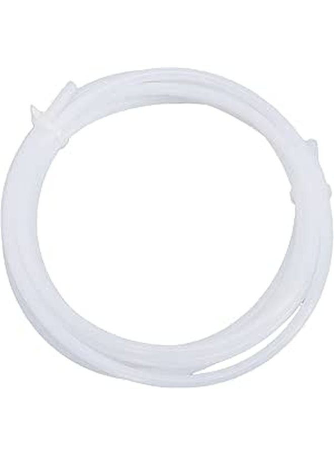 جدار داخلي على شكل نجمة أنبوب PTFE أبيض مقاومة منخفضة لخيط طابعة ثلاثية الأبعاد 1.75 مم - Image 1