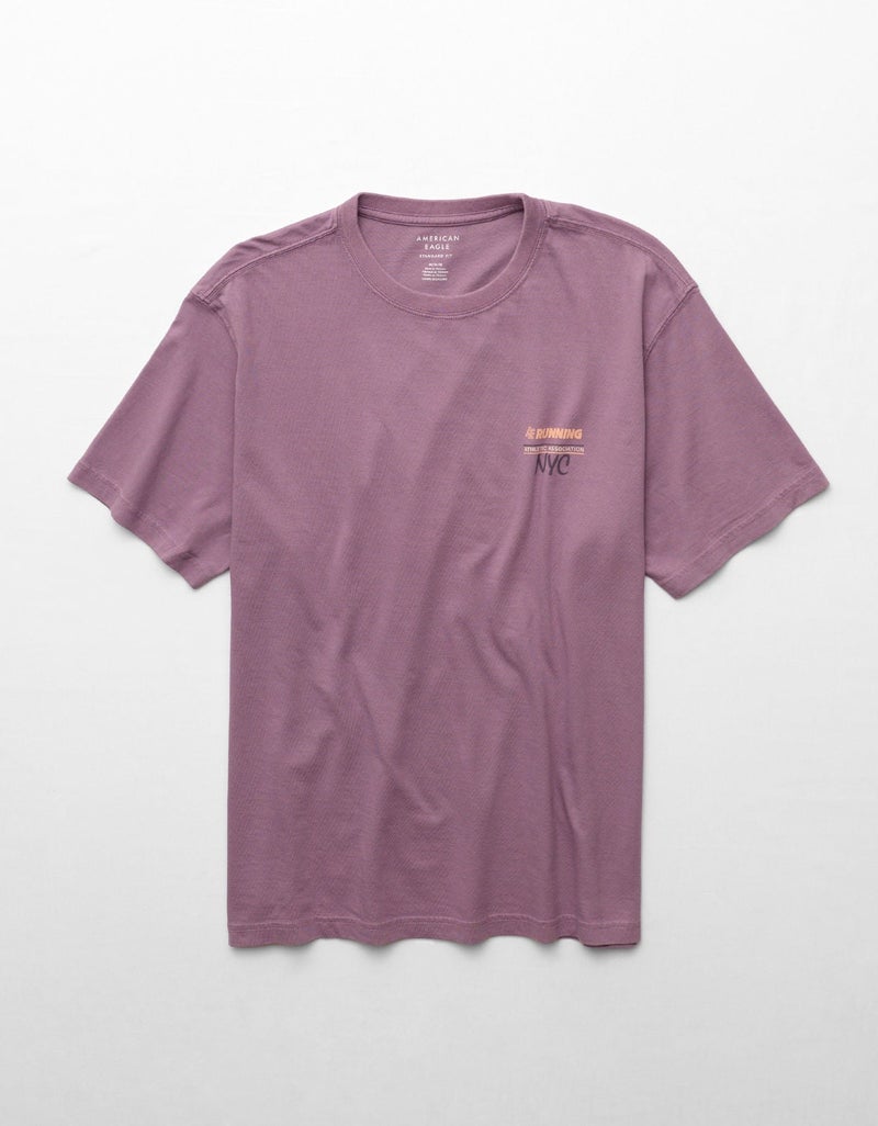American Eagle AE Running Club Graphic T-Shirt - Image 3