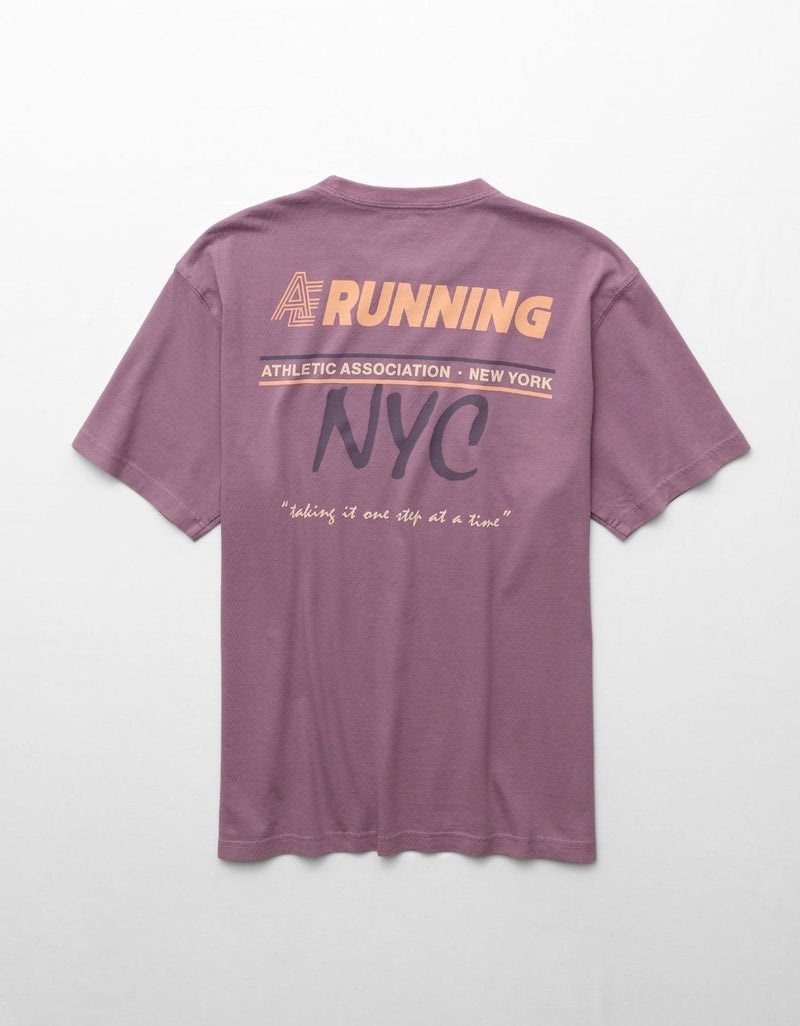 American Eagle AE Running Club Graphic T-Shirt - Image 4