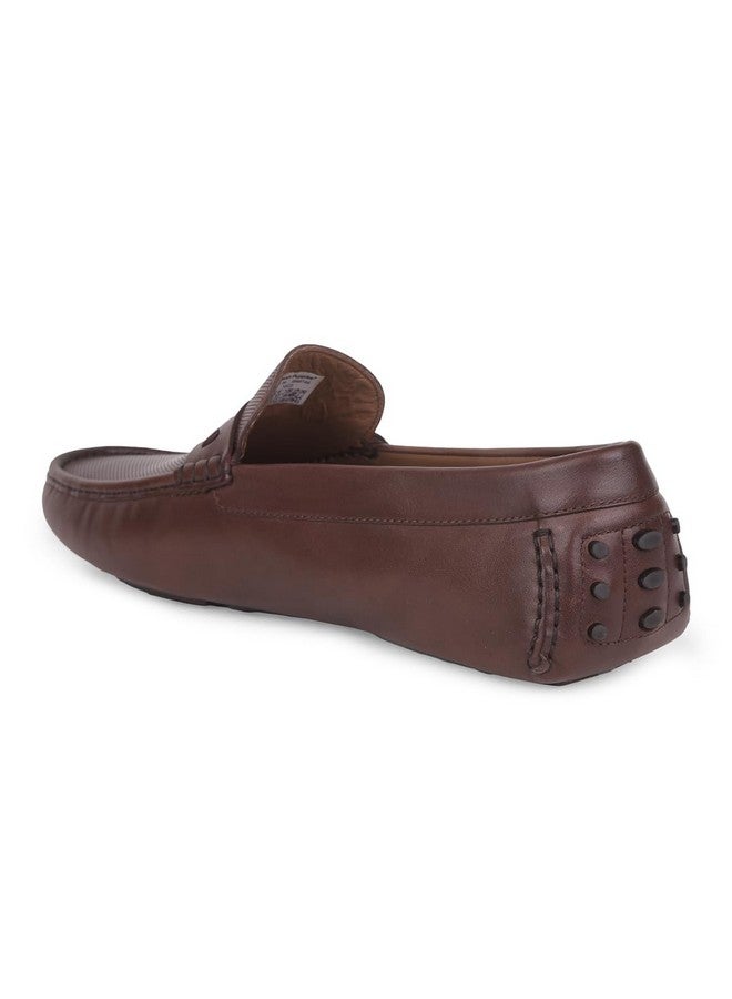 Hush Puppies Wesley Loafer Mens Formal Loafer in Brown - Image 3