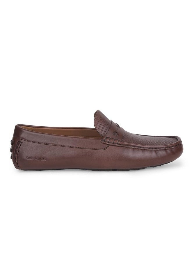 Hush Puppies Wesley Loafer Mens Formal Loafer in Brown - Image 2