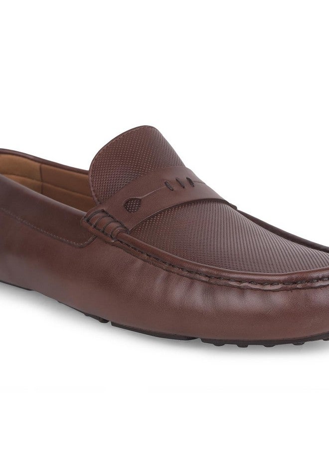 Hush Puppies Wesley Loafer Mens Formal Loafer in Brown - Image 5