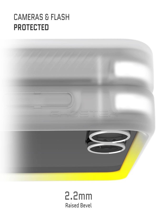 Ghostek Covert Clear Galaxy Z Flip7 Case with Built-in Kickstand, MagSafe and Full Hinge Protection Designed for 2025 Samsung Galaxy Flip 7 (6.9") (Clear Matte) - Image 3