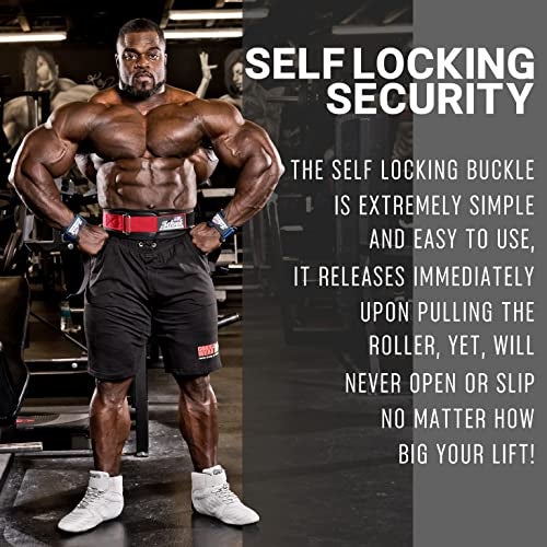 Schiek Sports Model 3004 Power Lifting Belt - Medium - Red - Image 2