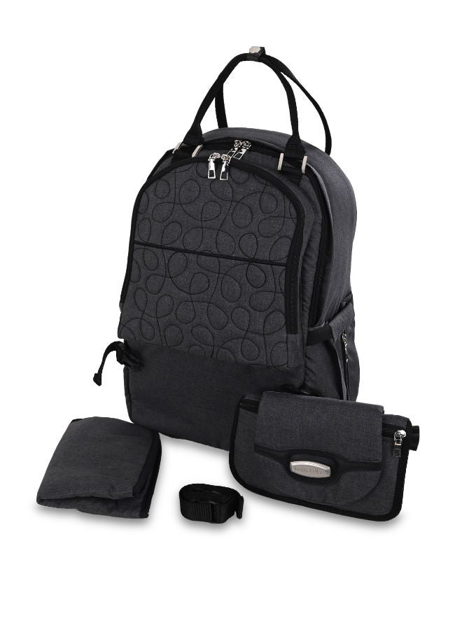 Petit bebe Diaper bag premuim go black - Image 2