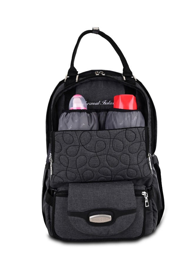 Petit bebe Diaper bag premuim go black - Image 4