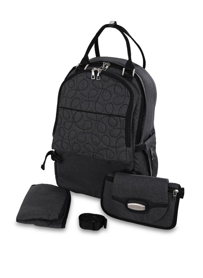 Petit bebe Diaper bag premuim go black  - Image 3
