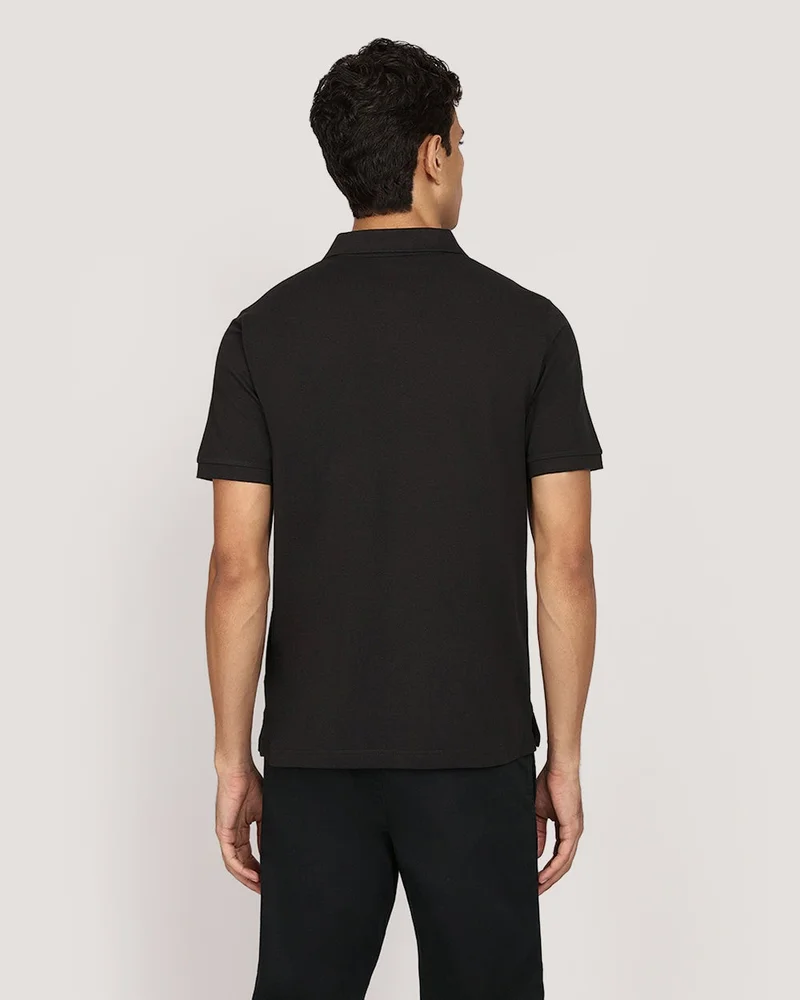 GANT Regular Tonal Shield Short Sleeve Polo
