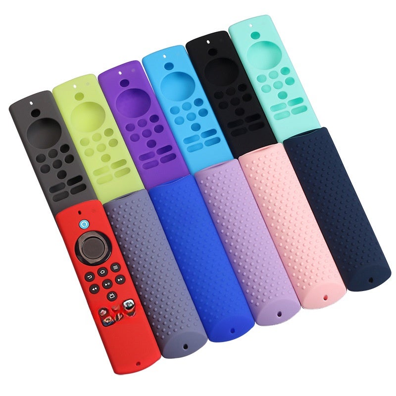 مناسب لجهاز تحكم عن بُعد تلفزيون Fire TV Stick Lite لعام 2021 - حافظة سيليكون باللون الأخضر المضيء تناسب إصدار Lite 2021 - Image 4