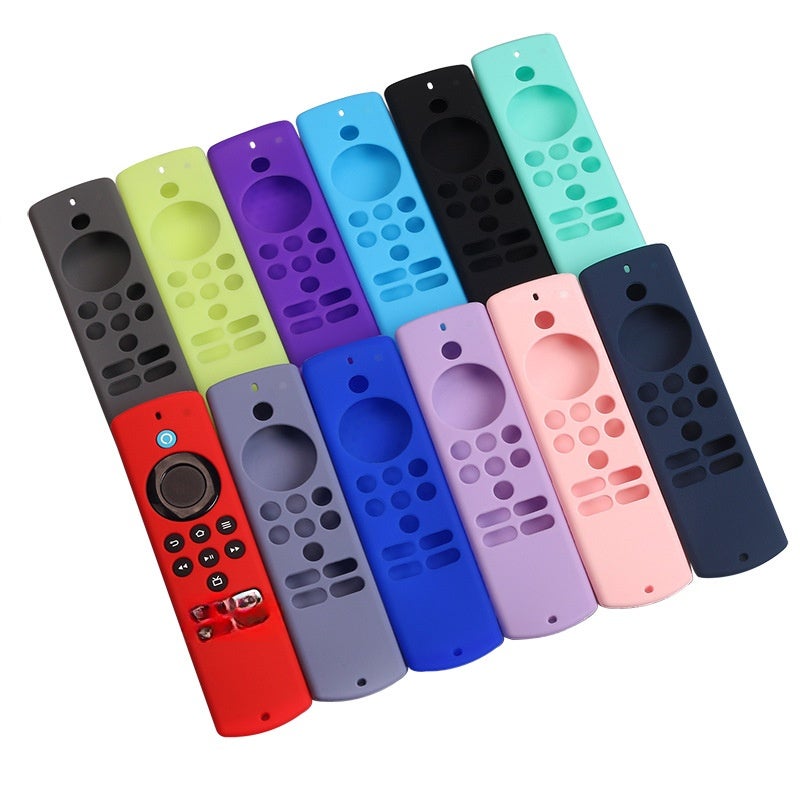 مناسب لجهاز تحكم عن بُعد تلفزيون Fire TV Stick Lite لعام 2021 - حافظة سيليكون باللون الأخضر المضيء تناسب إصدار Lite 2021 - Image 5